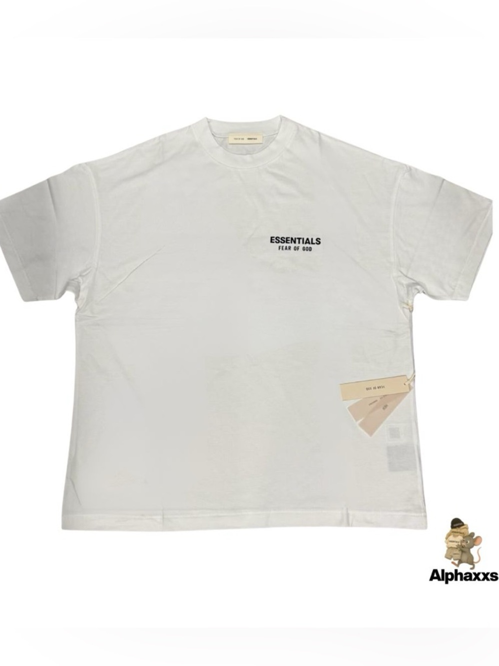 Fear of God Essentials Classic Short Sleeve Tee | Bright White